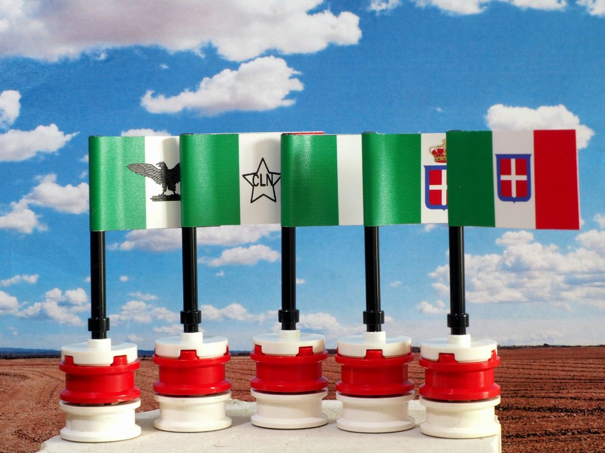 6 bandiere storiche italiane