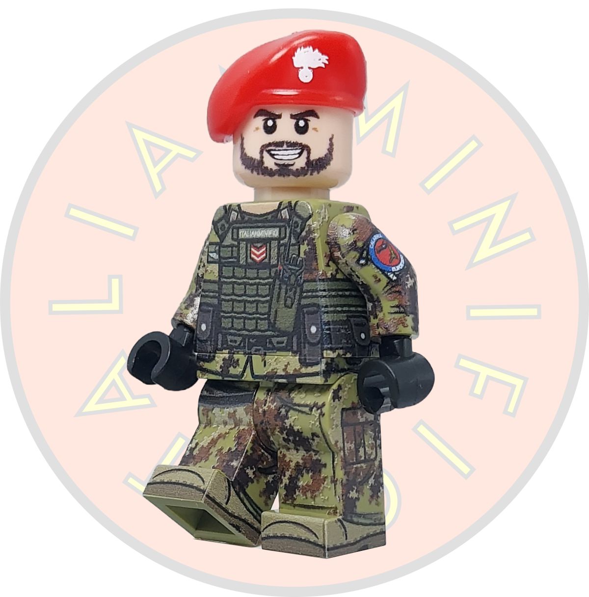 Italian Army "Cacciatori di Calabria" Air-Mobile Unit – Premium Minifigure