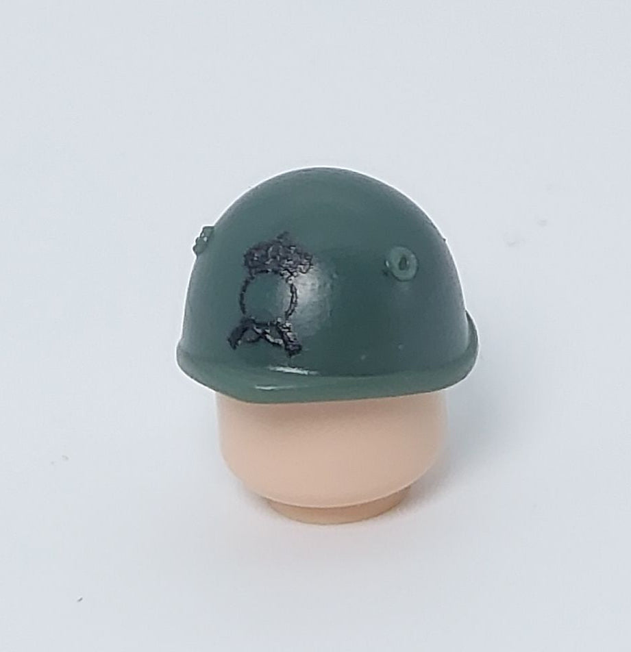 Italian M33 Helmet – Royal Italian Army Infantry | UV Printed 3D Resin Minifigure Accessory