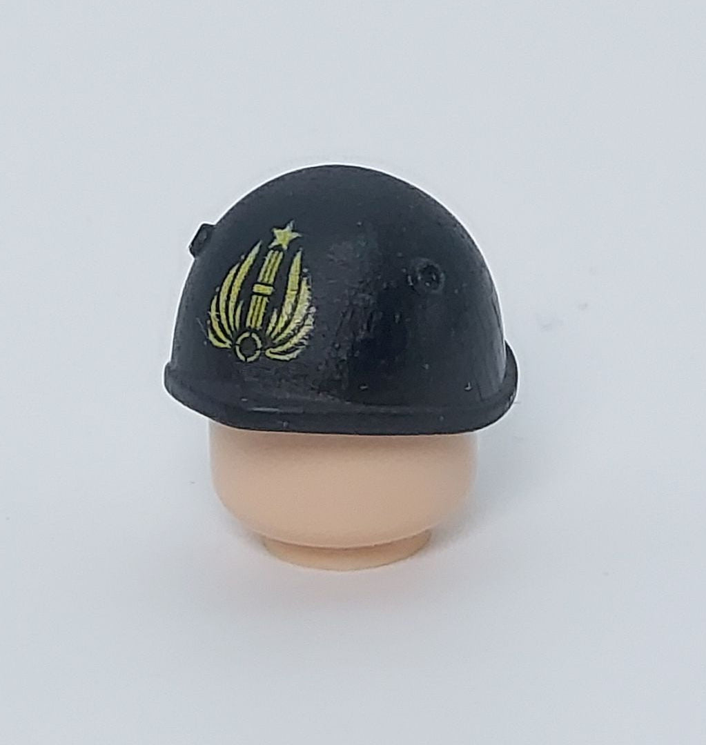 Elmetto Italiano M33 MVSN Milizia | Accessorio Minifigure in Resina 3D con Fregio UV