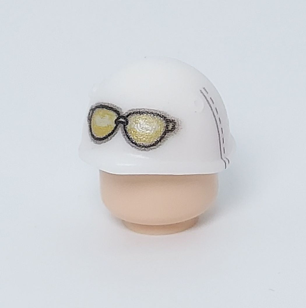 Elmetto Italiano M33 Sciatori Fronte Orientale | Accessorio Minifigure in Resina 3D con Fregio UV
