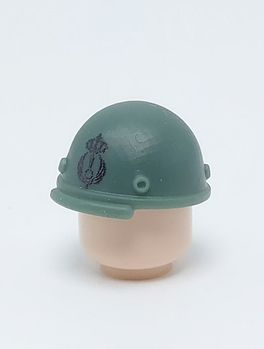 Italian M42 Helmet – Paratrooper | UV Printed 3D Resin Minifigure Accessory