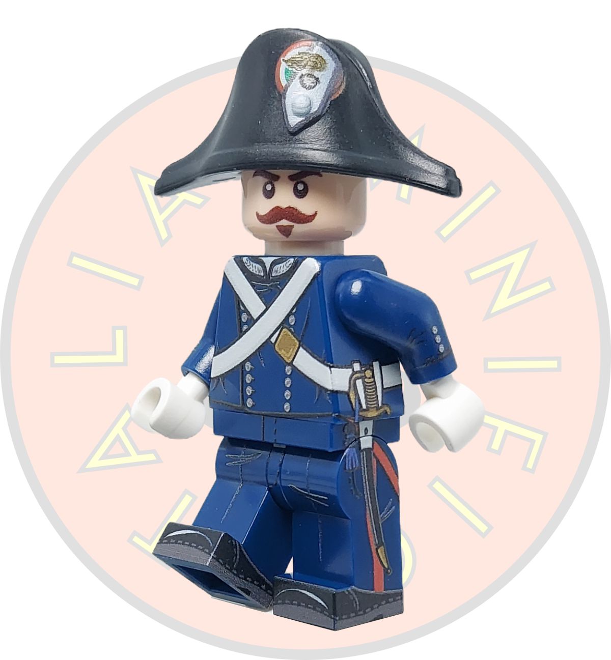 Italian Royal Gendarmerie Officer (1861) – Premium Minifigure