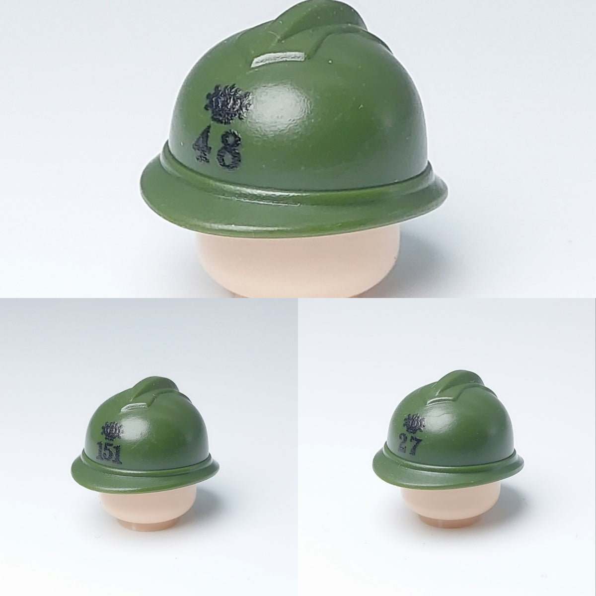 WW1 Italian Infantry Headgear – Limited Series - 3D Resin & ABS Minifigure Accessory