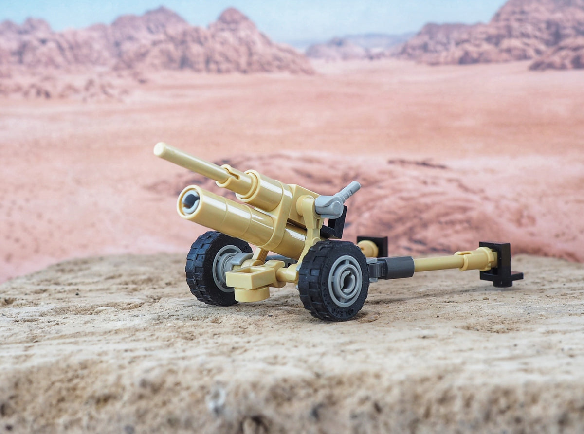 47/32 “Elefantino” Italian Anti-Tank Gun - digital building instructions - PDF + Bricklink XML