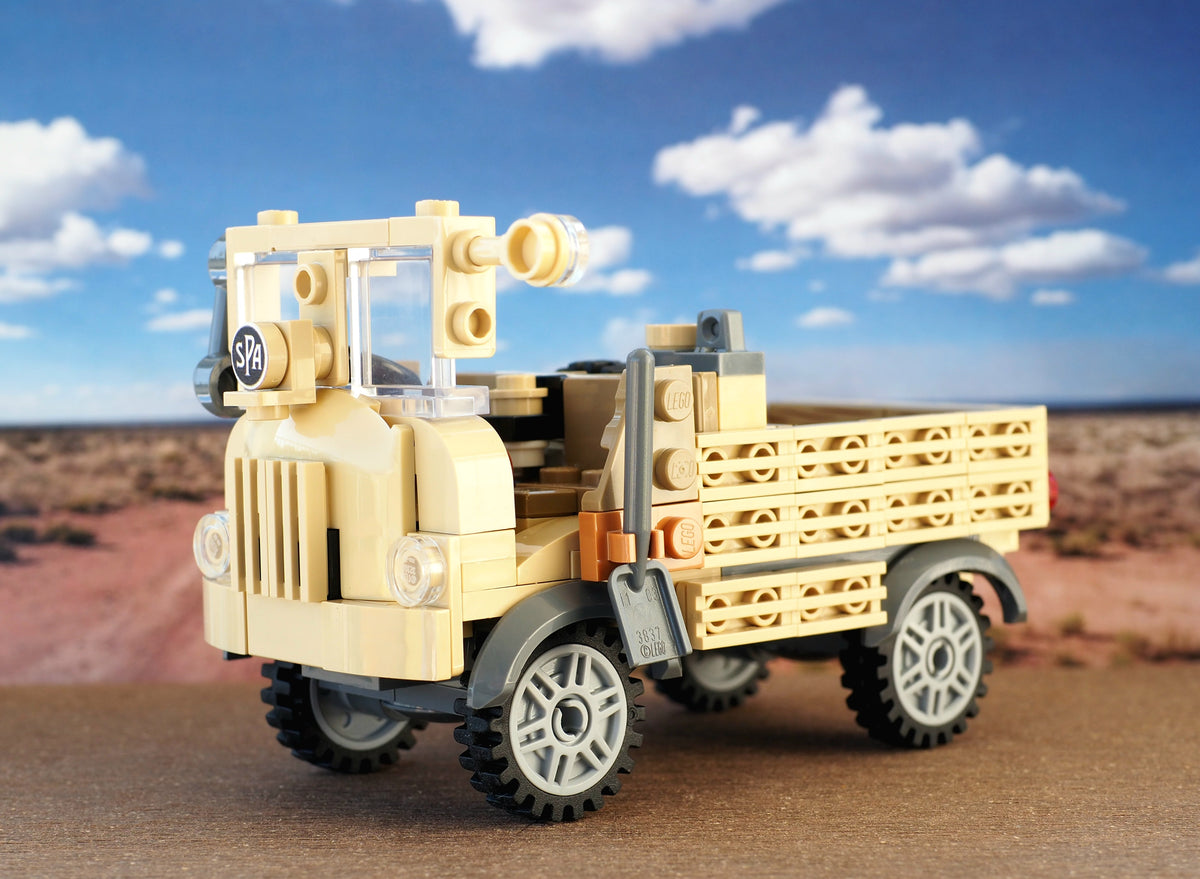 S.P.A. CL.39 | Italian Military Truck - digital building instructions - PDF + Bricklink XML
