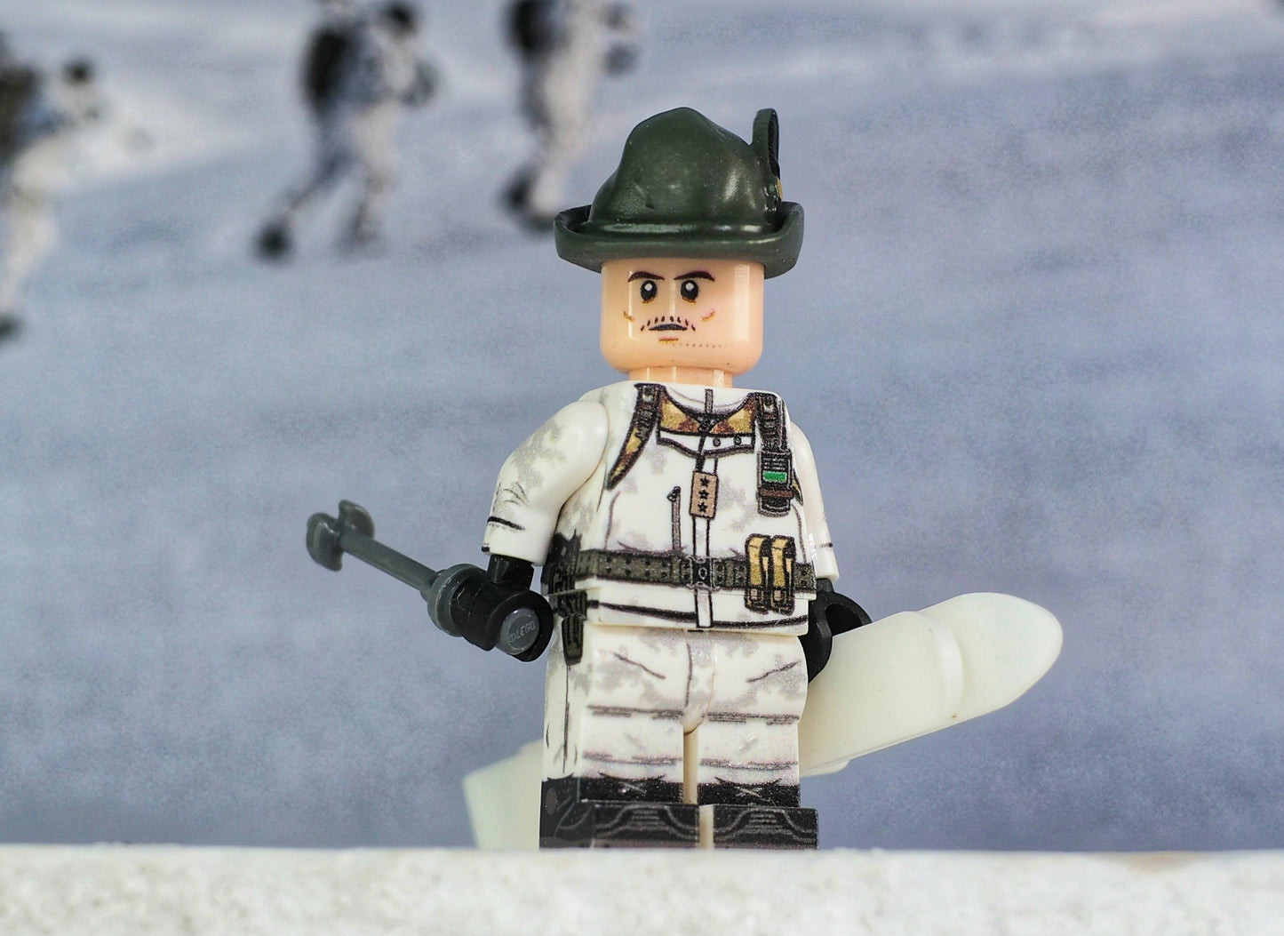 Modern Italian Mountain Skier Soldier | Custom Tactical Minifigure