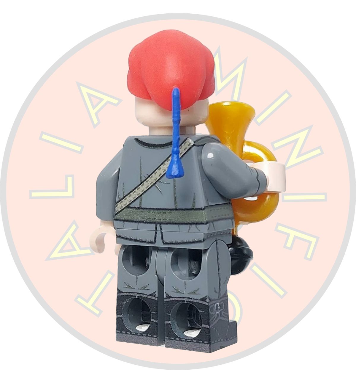 WW1 Italian Bersaglieri Cyclist – Historical Minifigure with or without Cape