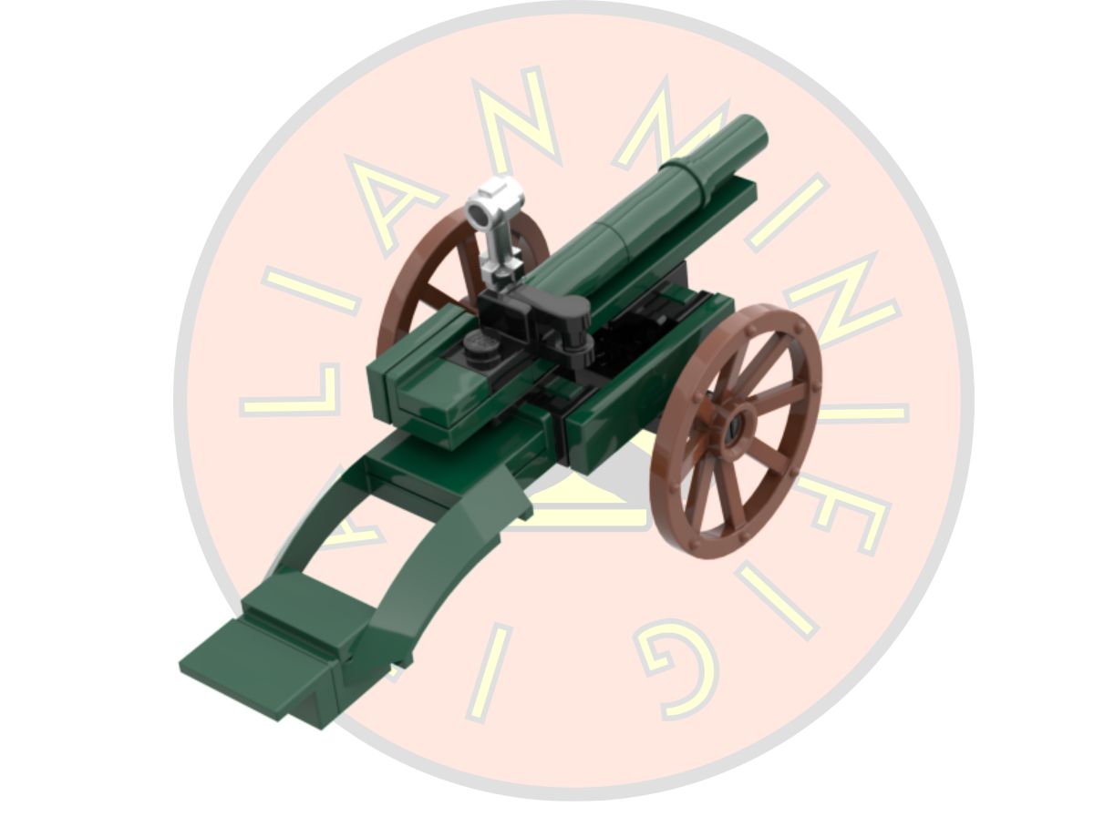 Cannone da Montagna 65/17 Regio Esercito – Artiglieria Alpini WW1 WW2 | Minifigure Custom LEGO