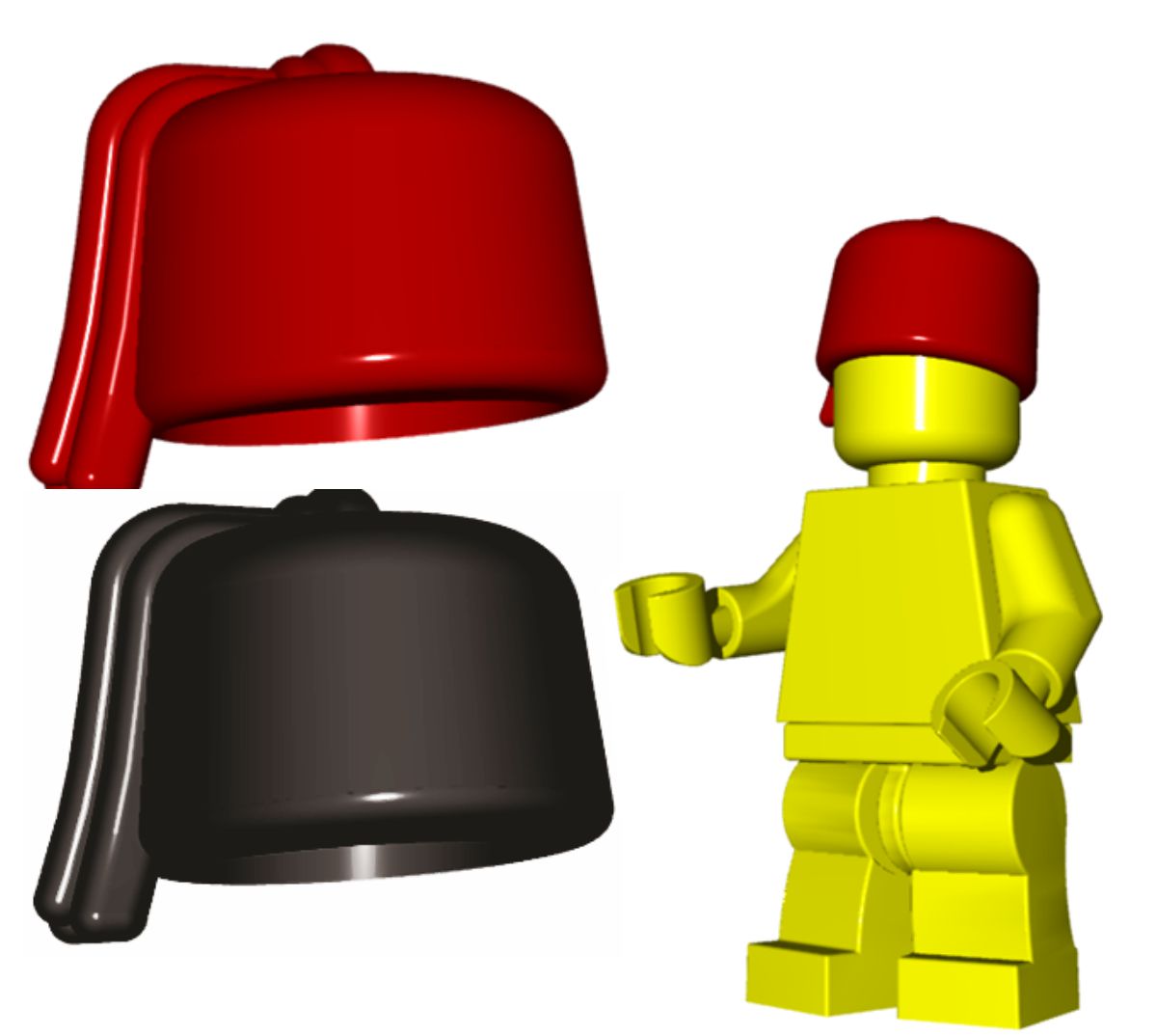 Fez dark red or black