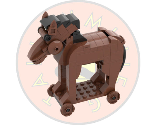 THE ODYSSEY - Horse digital building instructions - PDF + Bricklink XML