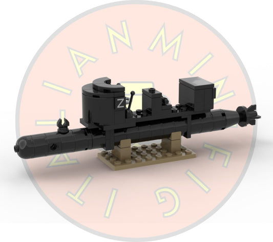 SLC “Maiale”  – Italian Human Torpedo - digital building instructions - PDF + Bricklink XML