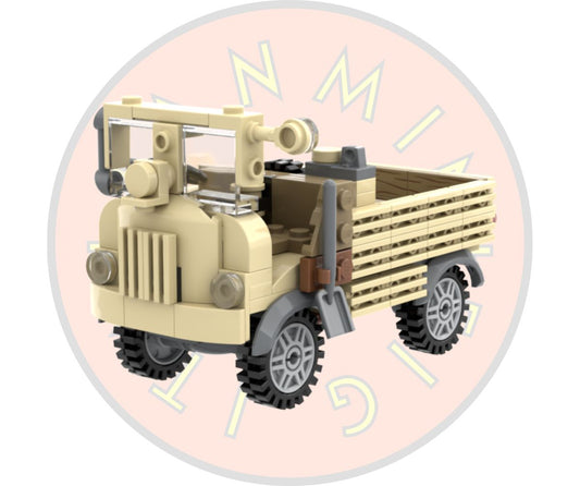 S.P.A. CL.39 | Italian Military Truck - digital building instructions - PDF + Bricklink XML