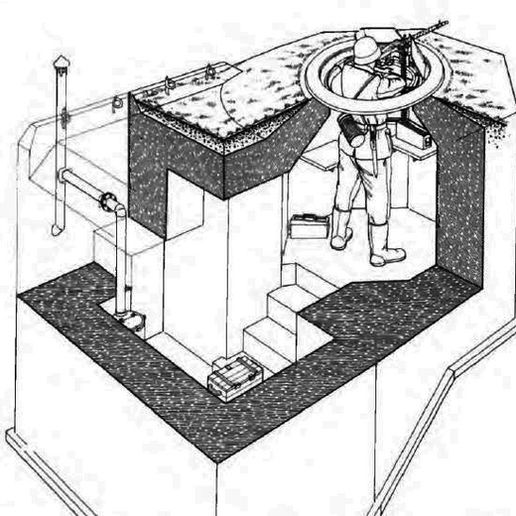 Tobruk VF58 Bunker – Diorama / Custom LEGO®