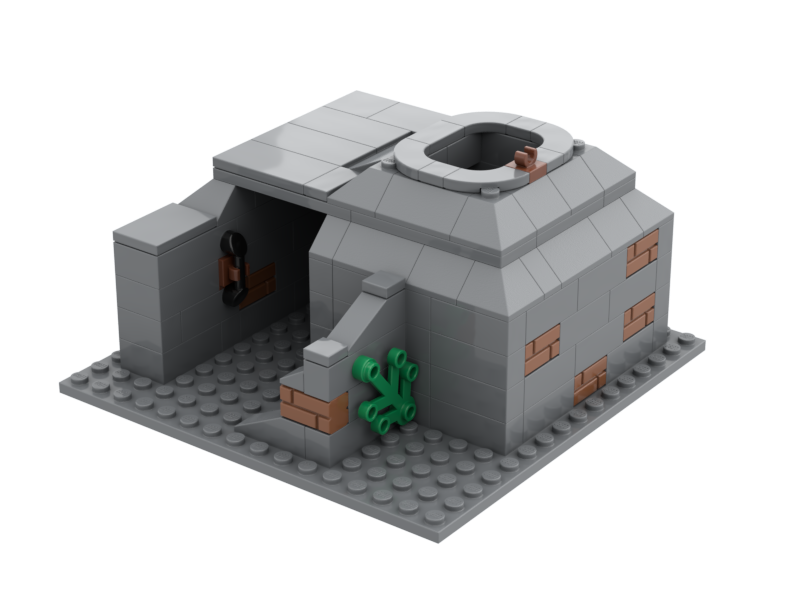 Tobruk VF58 Bunker – Diorama / Custom LEGO®
